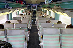 TGV-PSE in der zweiten Klasse  © 10/2000 Andre Werske