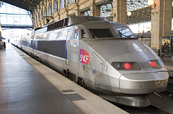 TGV-PSE in Paris Gare du Nord  © 21.07.2005 Andre Werske