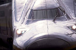 Shinkansen Serie E4 Frontpartie; &copy; by Shinji Iwai