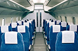Sitzplätze im Maglev; © by RTRI