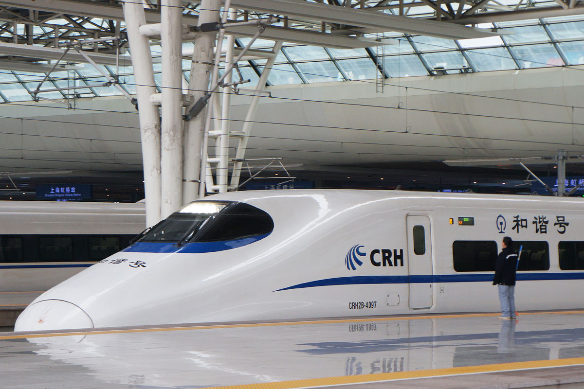 CRH2B Hochgeschwindigkeitszug in China – 29.12.2017 © Wikipedia-Autor MNXANL