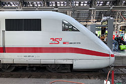 ICE 1 in Frankfurt Hbf.  © 31.08.2021 Andre Werske