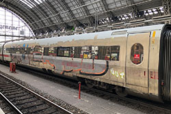 ICE 1 in Frankfurt Hbf.  © 31.08.2021 Andre Werske