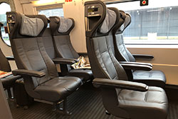 ICE 3 in der 1. Klasse, Redesign.  © 30.09.2021 Andre Werske