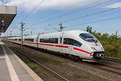 ICE 3M Baureihe 406 bei Köln Weiden West, Schnellfahrstrecke Köln – Düren.  © 14.08.2023 Andre Werske