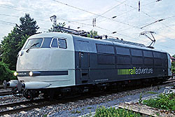 Baureihe 103.222 in Würzburg-Heidingsfeld; © 18.06.2015, André Werske