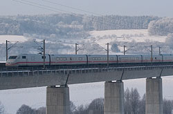 ICE 1 auf NBS Hannover-Würzburg