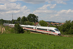 ICE 3 bei Buchbrunn-Mainstockheim  © 26.06.2012 Andre Werske