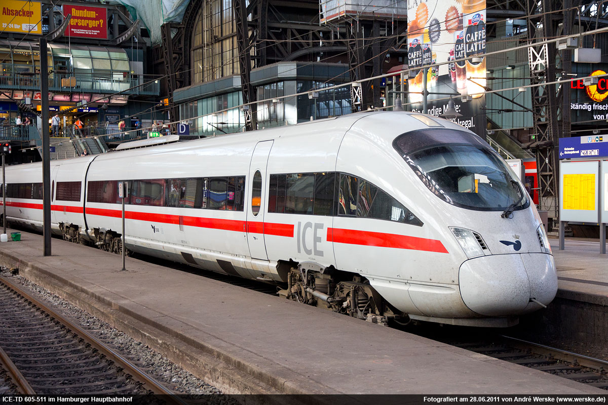 ICETD in Hamburg Hauptbahnhof