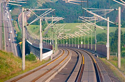 Hallerbachtalbrücke der NBS Frankfurt - Köln   © 23.05.2007 Andre Werske