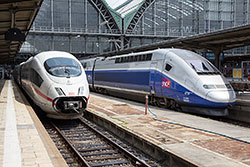 TGV Euroduplex in Frankfurt (Main) Hbf.  © 04.07.2012 André Werske