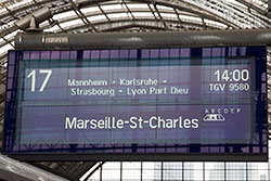 TGV Euroduplex in Frankfurt (Main) Hbf.  © 04.07.2012 André Werske