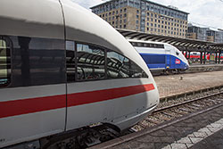 TGV Euroduplex in Frankfurt (Main) Hbf.  © 04.07.2012 André Werske