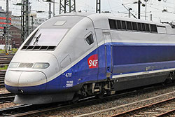 TGV Euroduplex in Frankfurt (Main) Hbf.