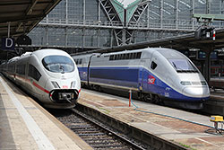 TGV Euroduplex in Frankfurt am Main; © 04.07.2012, André Werske