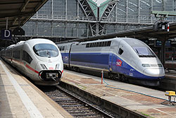 TGV Euroduplex in Frankfurt (Main) Hbf.  © 04.07.2012 André Werske