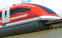 Transrapid als Metrorapid, © Wikipedia-Autor Állatka