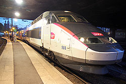 TGV-Réseau in Paris Gare de l´est.