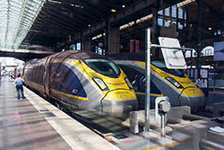 Eurostar e320 im Gare du Nord, Paris.  © 12.09.2016 Andre Werske