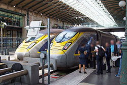 Eurostar e320 im Gare du Nord, Paris.