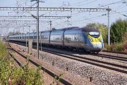 Eurostar e320 an der LGV Nord in der Nähe vom Gare TGV Haute Picardie.  © 14.09.2016 Andre Werske