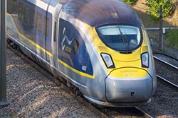 Eurostar e320 an der LGV Nord in der Nähe vom Gare TGV Haute Picardie.  © 14.09.2016 Andre Werske