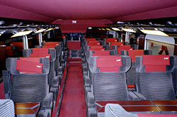 TGV Duplex erste Klasse Unterdeck
