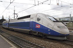TGV Duplex in Paris Gare de Lyon