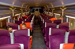 TGV-Est in der 2. Klasse