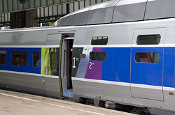 TGV-Est Mittelwagen nach dem Triebkopf