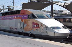 IRIS 320 TGV für Messfahrten