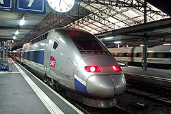 TGV POS in Lausanne  © 22.01.2013 Alain Vuistiner