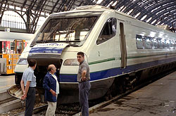 Cisalpino ETR 470 in Mailand (Milano Centrale)