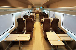 In der 2. Klasse im ETR 610 Pendolino  ©  Alstom