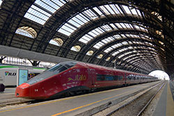 .italo AGV (ETR 575) im Bahnhof Milano Centrale  © 06.09.2021 Matthias Kümmel