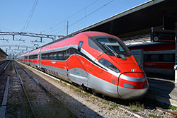 ETR 400 Frecciarossa 1000 in Venedig.  © 08.09.2021 Matthias Kümmel