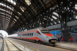 ETR 610 im Bahnhof Milano Centrale.  © 06.09.2021 Matthias Kümmel