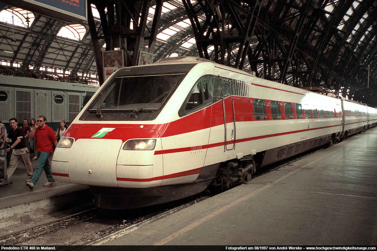 Pendolino ETR 460 in Mailand – 08/1997 © Andre Werske