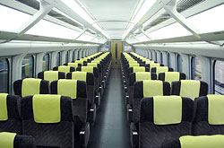 Shinkansen Serie E3 Innenraum – 28.03.2007 © Wikipedia-Autor Rsa