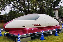 ML100 - Maglev Versuchsfahrzeug. Ausgestellt auf dem Gelände von RTRI in Kokubunji, Tokyo. © 10.10.2015 DAJF (CC BY-SA 4.0)