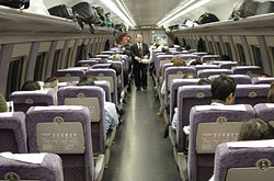 Shinkansen Serie 500 Standard-Klasse  © 04/2005 Thomas Müller