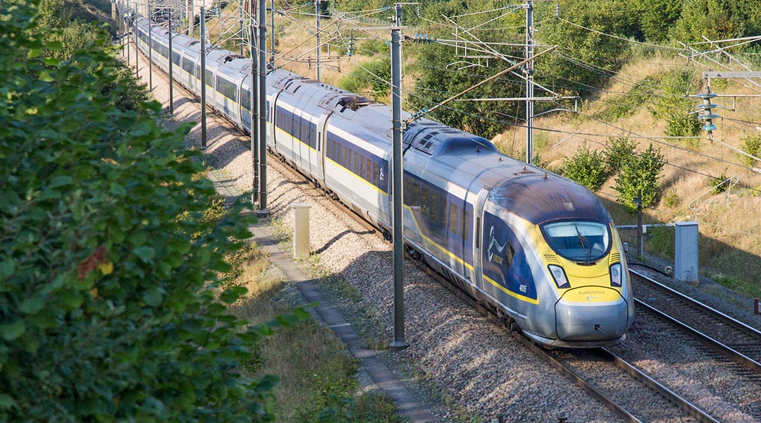 Eurostar e320 in der Haute Picardie