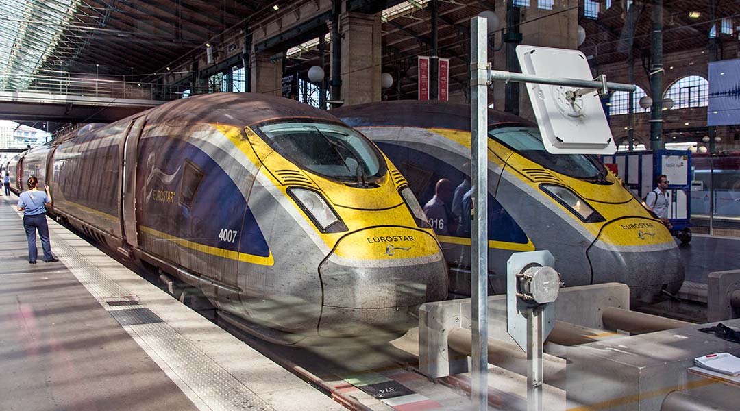 Eurostar e320 in Paris Gare du Nord
