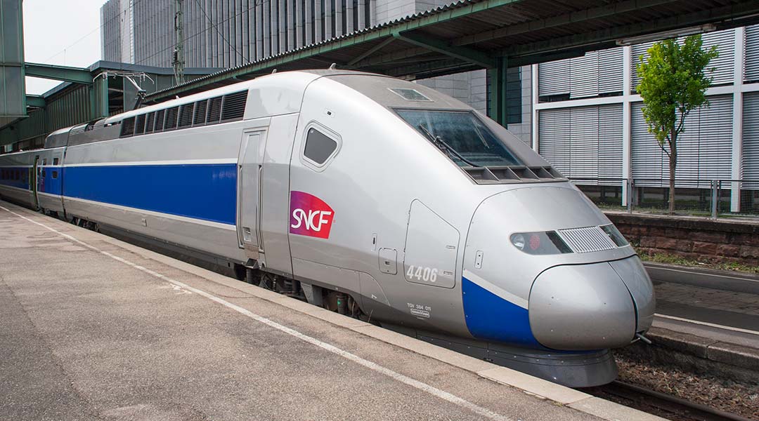 TGV POS in Stuttgart
