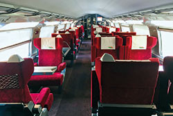 Al Boraq TGV Euroduplex in der ersten Klasse. © 03.01.2020 David Scheibler / Zugreiseblog.de (CC BY-SA 4.0)