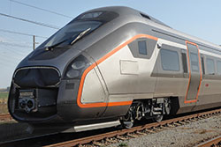 Flytoget Oaris auf dem tschechischen Eisenbahnversuchsring Velim