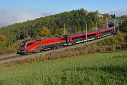 railjet 538 auf der Südbahn  ©  Lukas Kriwetz