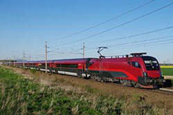 railjet 662 auf der Westbahn  ©  Lukas Kriwetz