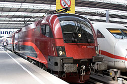 railjet in München Hbf