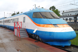 Sokol-Prototyp im Moscow Railway Museum, Rizhskaya, Moskau. 